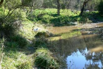 water still quite high