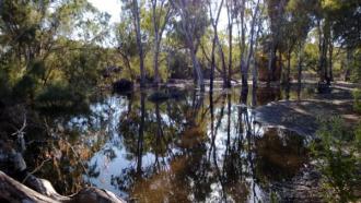 Normal location now too shallow to test