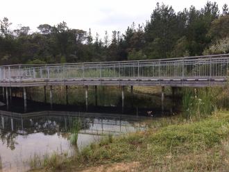 Still water of survey site