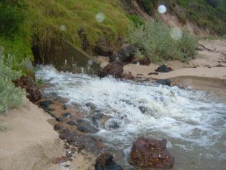 After significant rain