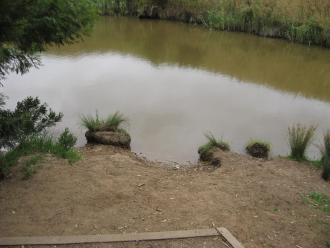 recent erosion