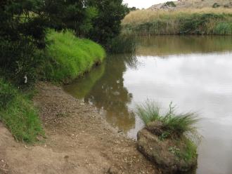 recent erosion