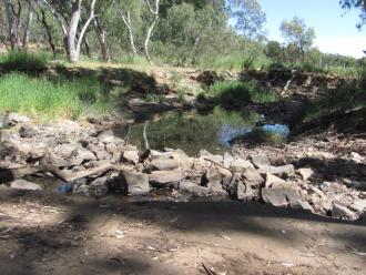 photo taken looking downstream