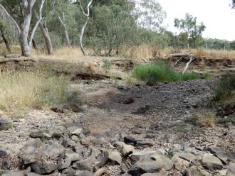photo taken looking downstream