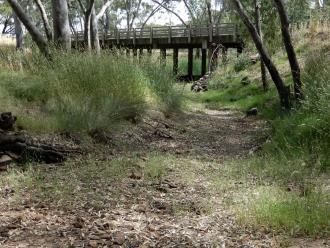 photo taken looking downstream