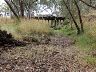 photo taken looking downstream