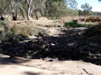 photo taken looking downstream