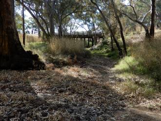 photo looking downstream