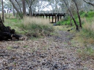 photo taken looking downstream