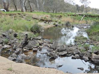 looking downstream