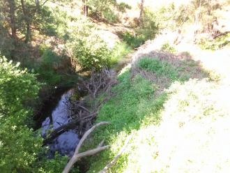 View south from bridge