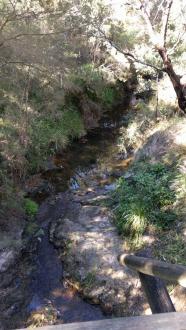 Looking south (upstream)