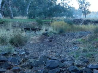looking downstream
