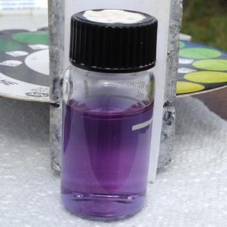 pH of 9.1 using TB