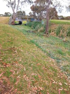 record of spraying on banks