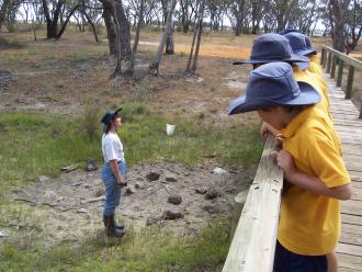 midst of drought, spring, no water , October 2007. was a key tadpole pool