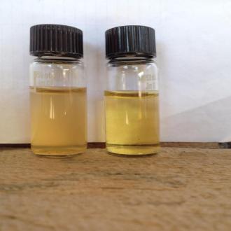 One has the sample, the other has DO chemicals added