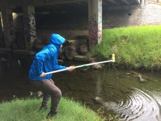 water sample taking