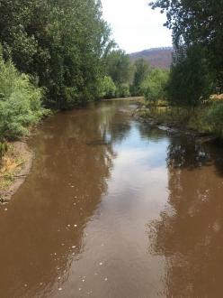 looking down stream