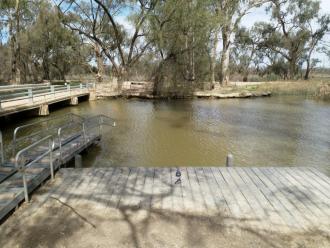 Near Bridge, Kings Billabong, Murray River, Mildura