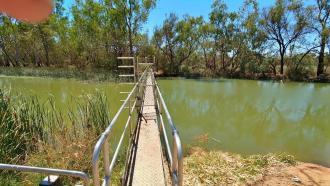 Kings Billabong Regulator, Murray River, Mildura