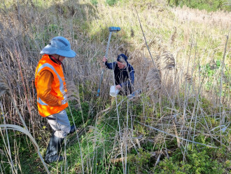 water sampling
