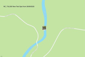 Map of New Test Spot NC_TUL300
