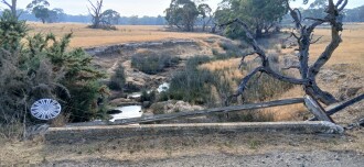 Looking downstream from bridge