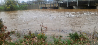Creek at capacity
