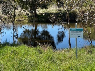 Water Contamination sign